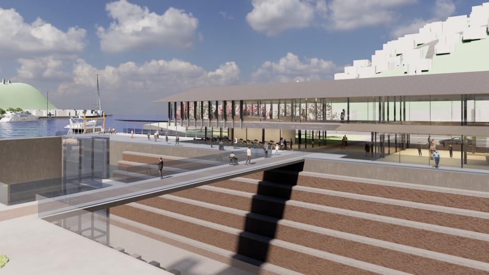 浦賀駅前周辺地区 整備イメージ